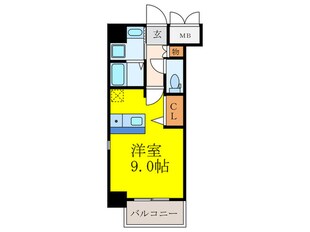 ONLY ONE 江坂の物件間取画像